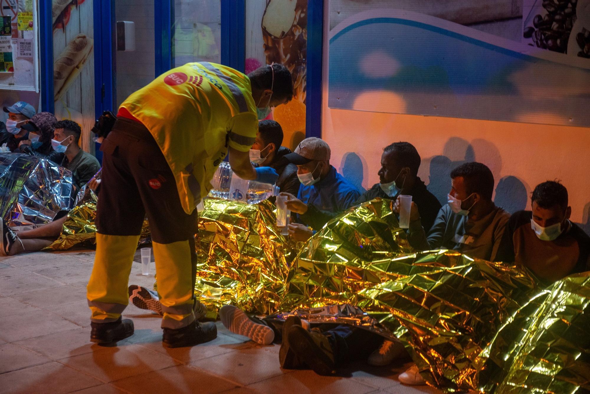 Llegada de migrantes a Lanzarote