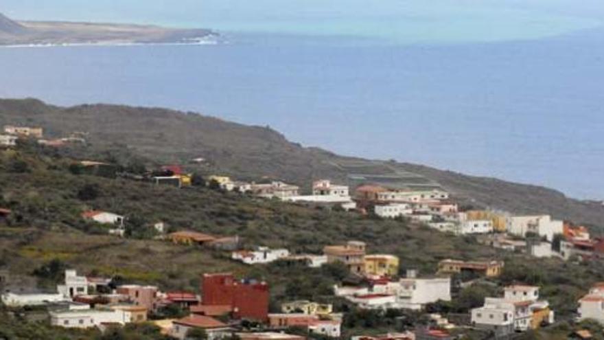 Vista del pueblo del Valle del Golfo.