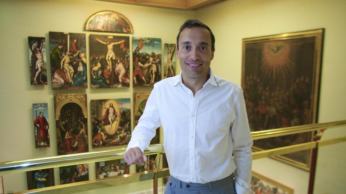 David Gimilio, en una foto d’arxiu quan era conservador del Museu Sant Pius V