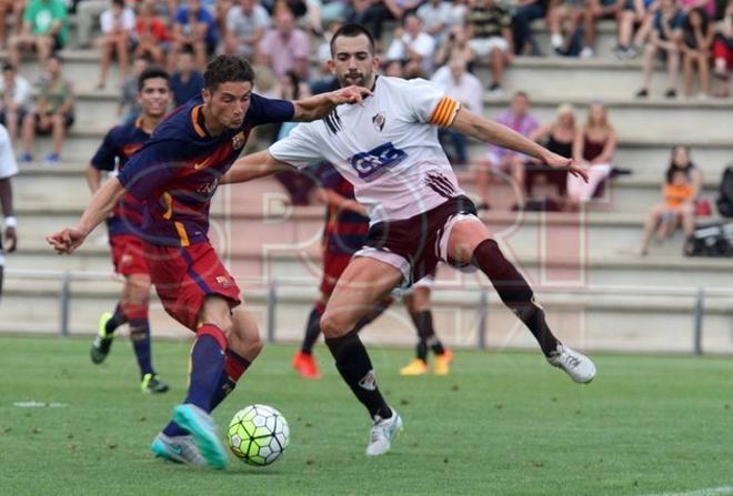 FC Barcelona B,  7 -  Atlètic Horta,  0