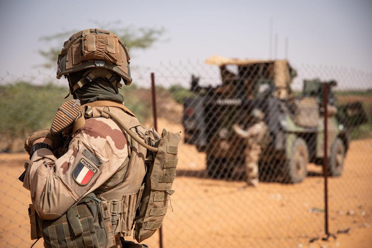 Soldados franceses en Mali.