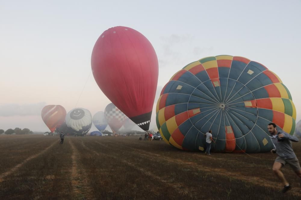 Heißluftballons über Mallorca.