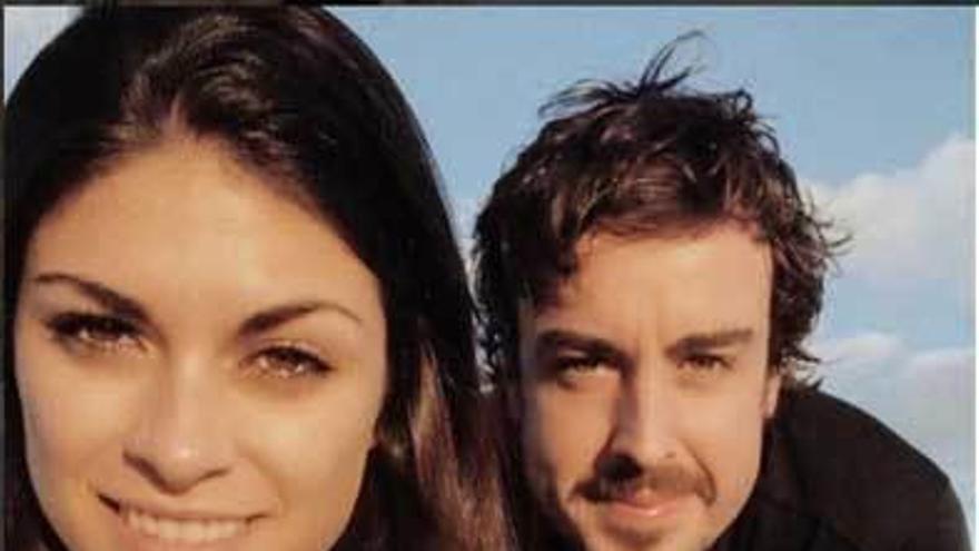 Linda Morselli y Fernando Alonso, en el perfil de Instagram de la modelo.