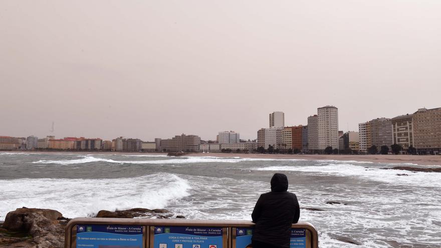 La calima provoca un empeoramiento de la calidad del aire en A Coruña