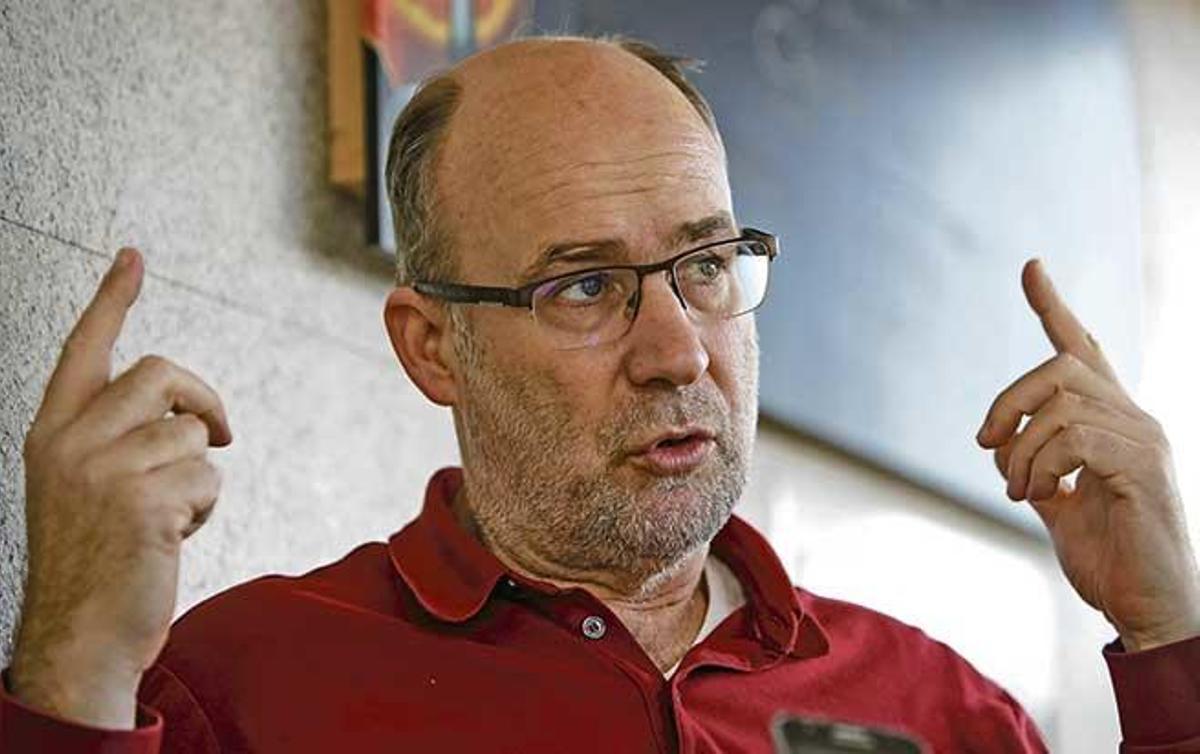 Nando Pons en una entrevista concedida a este diario el pasado mes de diciembre.