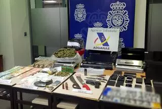 Nueve detenidos en la Vega Baja y Murcia por contrabando de tabaco y tráfico de drogas