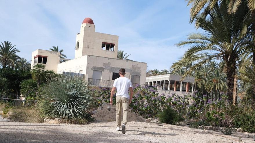 Las obras para rehabilitar el Hort del Gat en Elche cumplen cuatro meses paradas tras dispararse su coste