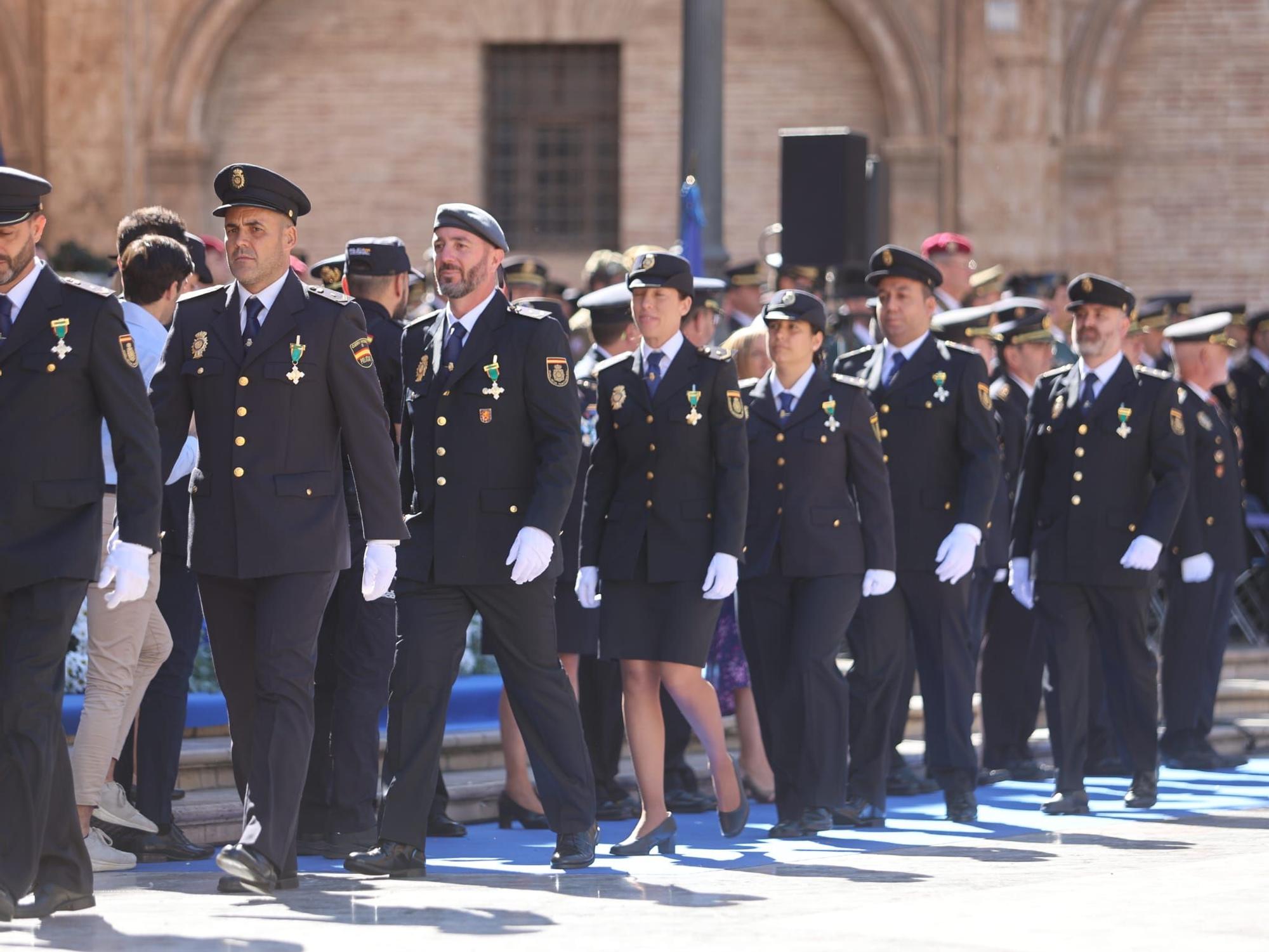 La Policía Nacional de Valencia celebra el Día de los Santos Ángeles Custodios