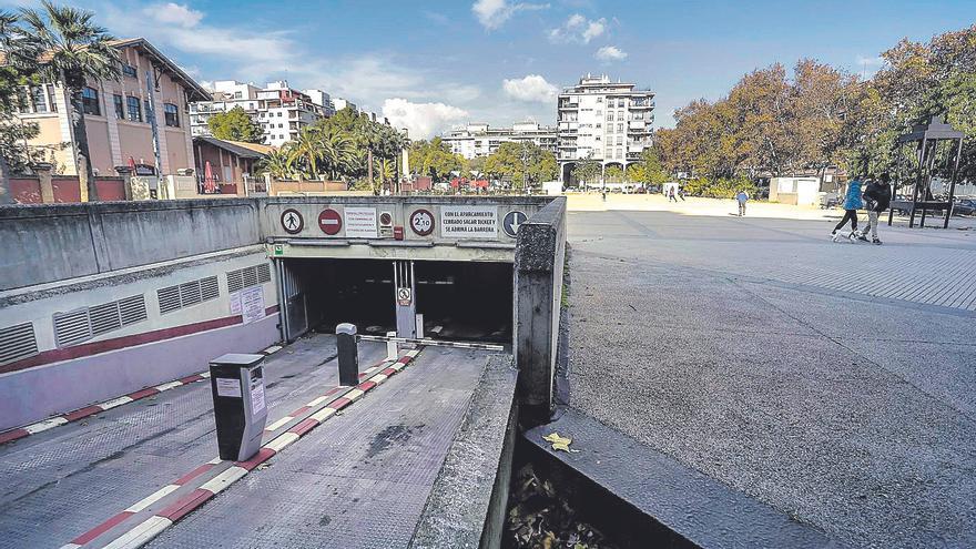 La estabilidad del aparcamiento de s’Escorxador «podría estar comprometida»