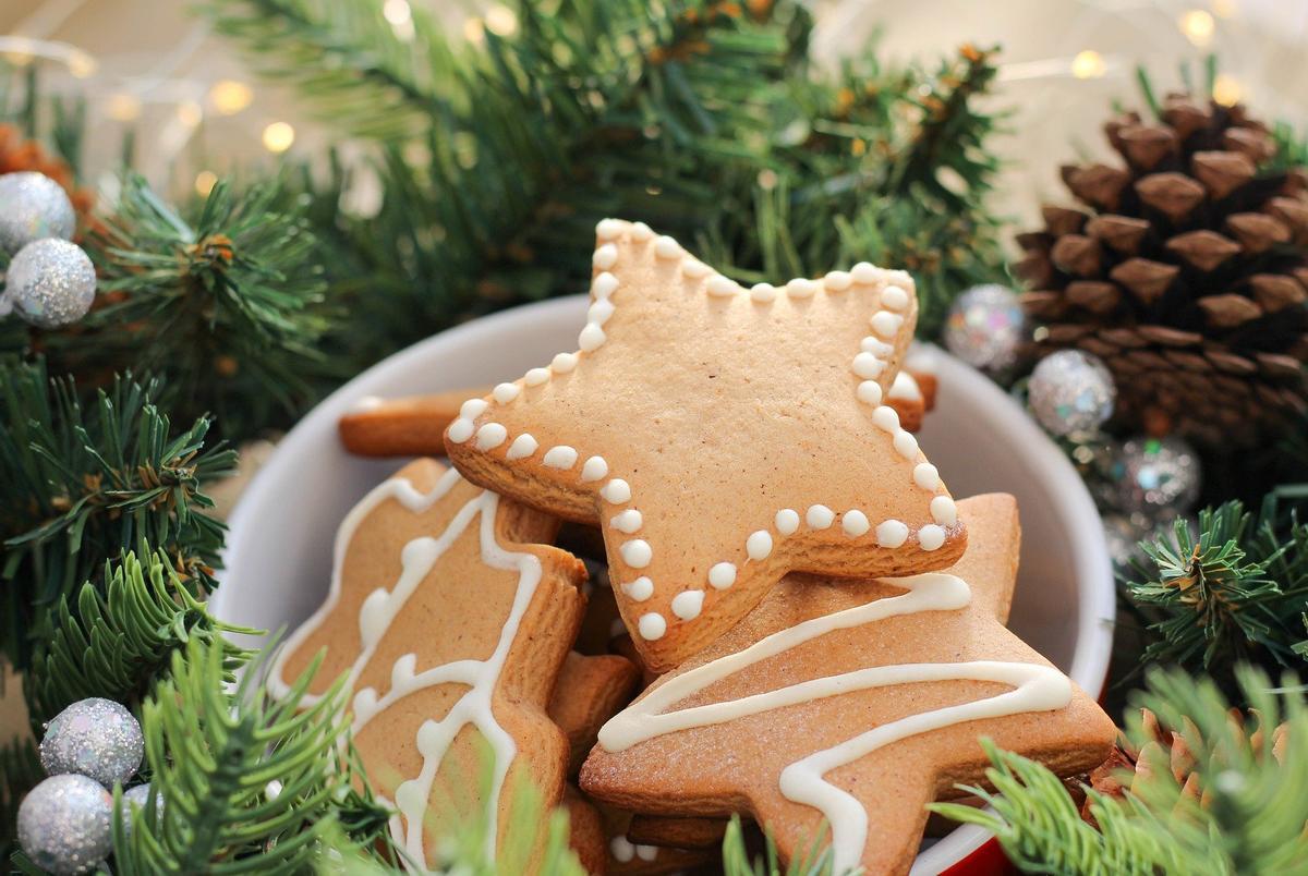 Unos dulces de Navidad.