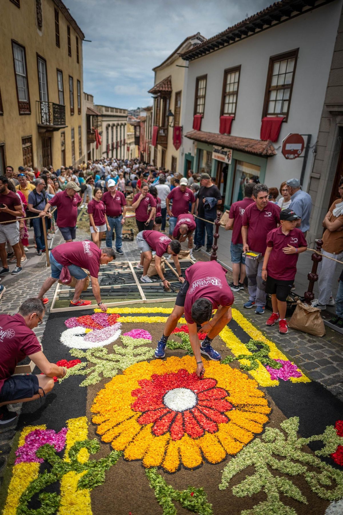 Una de las calles principales de La Orotava