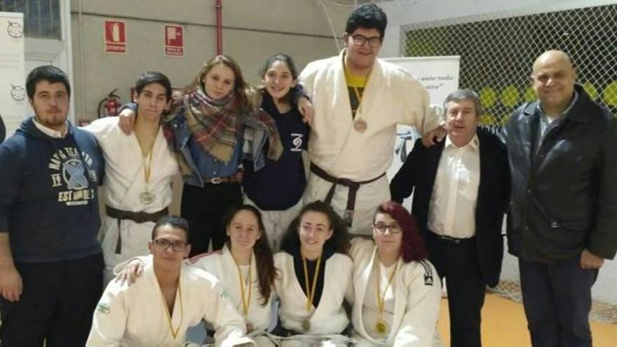 Oro y plata para Fernández y Guerrero en el torneo autonómico de judo