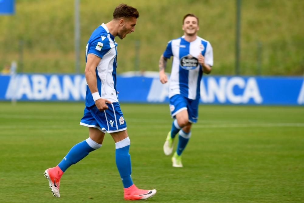 El se impone por 3-0 al Castilla en un partido que encarriló a los 20 minutos con los goles de Borja Galán, Uxío y Pinchi.