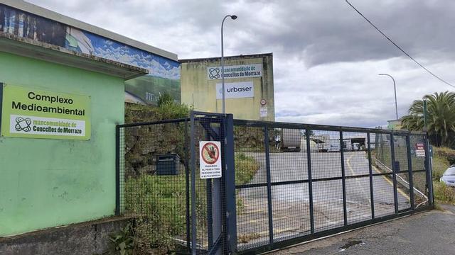 Planta de basuras de la Mancomunidad de O Morrazo en A Portela. | SANTOS ÁLVAREZ