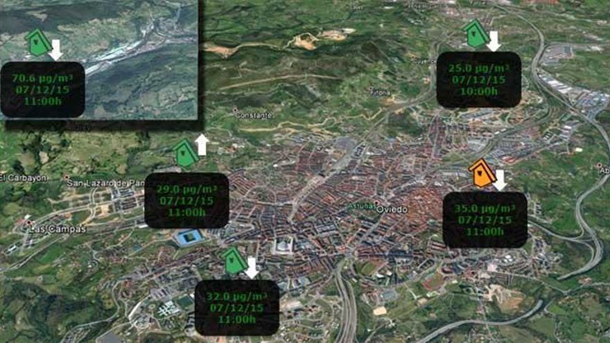 La contaminación ambiental, en directo