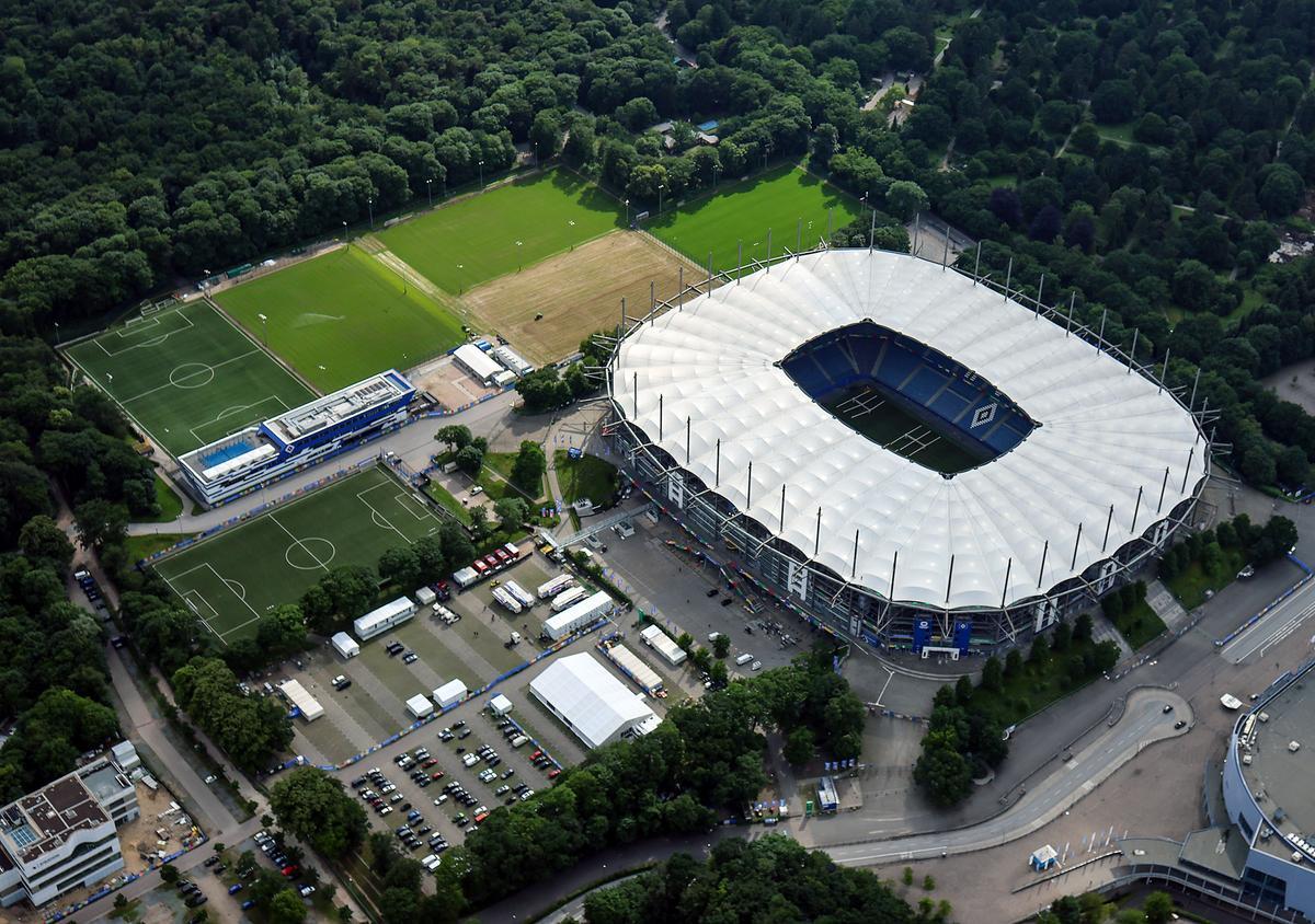 El Volksparkstadion de Hamburgo, sede de la próxima Eurocopa 2024