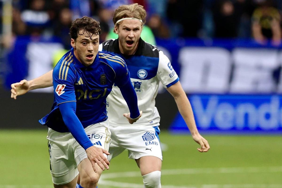 Así fue el partido entre el Real Oviedo y el Alavés
