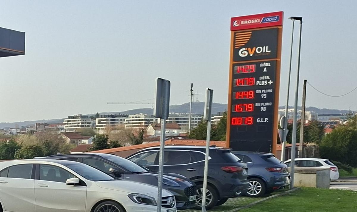 Así están este martes los precios de la gasolina en los surtidores de GVoil, en Santiago