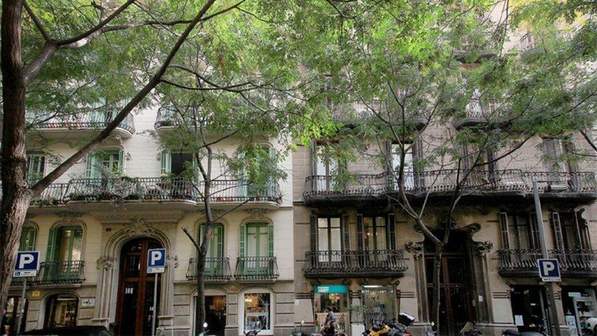 Rambla del Prat, en Gràcia (Barcelona)