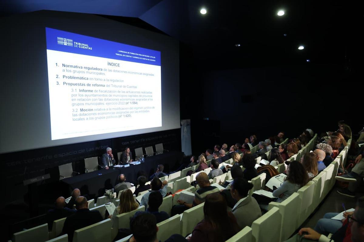 I Jornadas de Formación para Entidades Locales celebradas en TEA, en Santa Cruz de Tenerife.