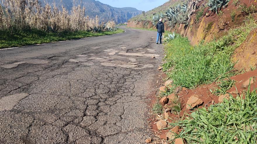 El patito feo de las carreteras de las Medianías