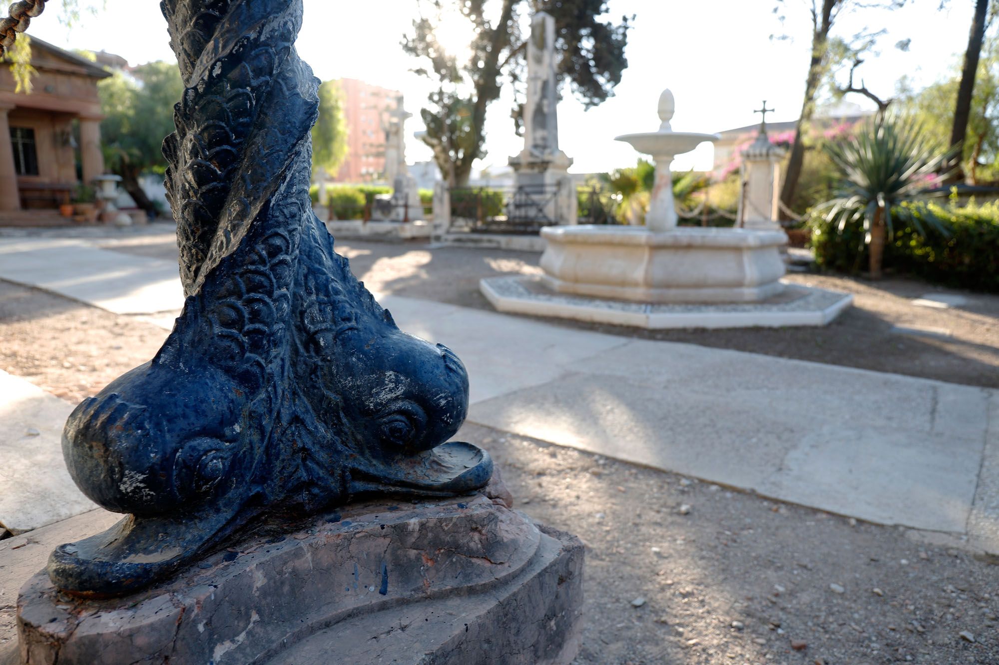 Recorrido por las mejoras realizadas en el Cementerio Inglés de Málaga