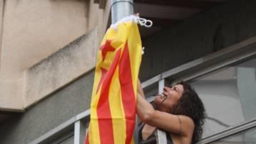 Una participant a l&#039;acte del CDR