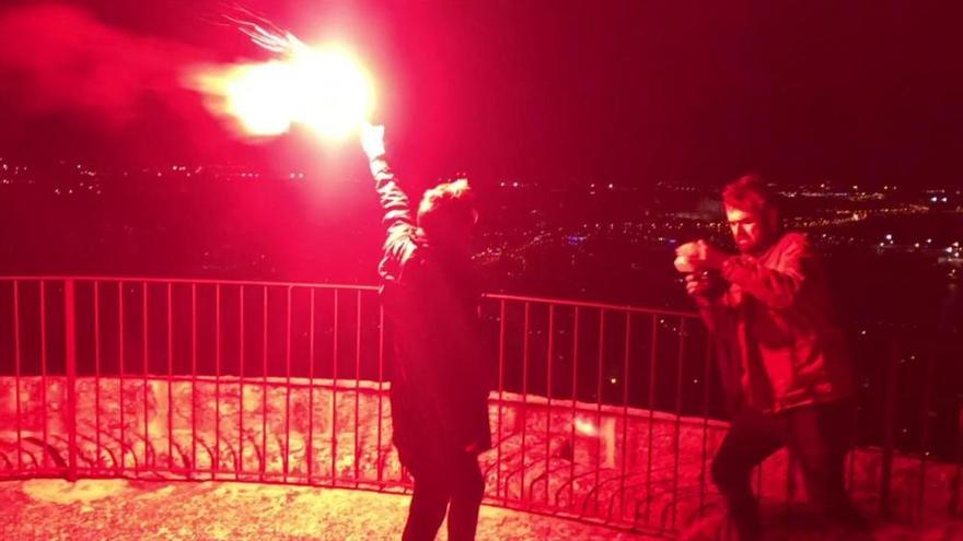 Leuchtfeuer auf Mallorcas Wachtürmen im Zeichen der Solidarität
