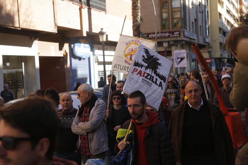 Manifestación contra el PAI de Benimaclet