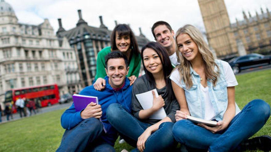 Estudiantes de Erasmus en Londres