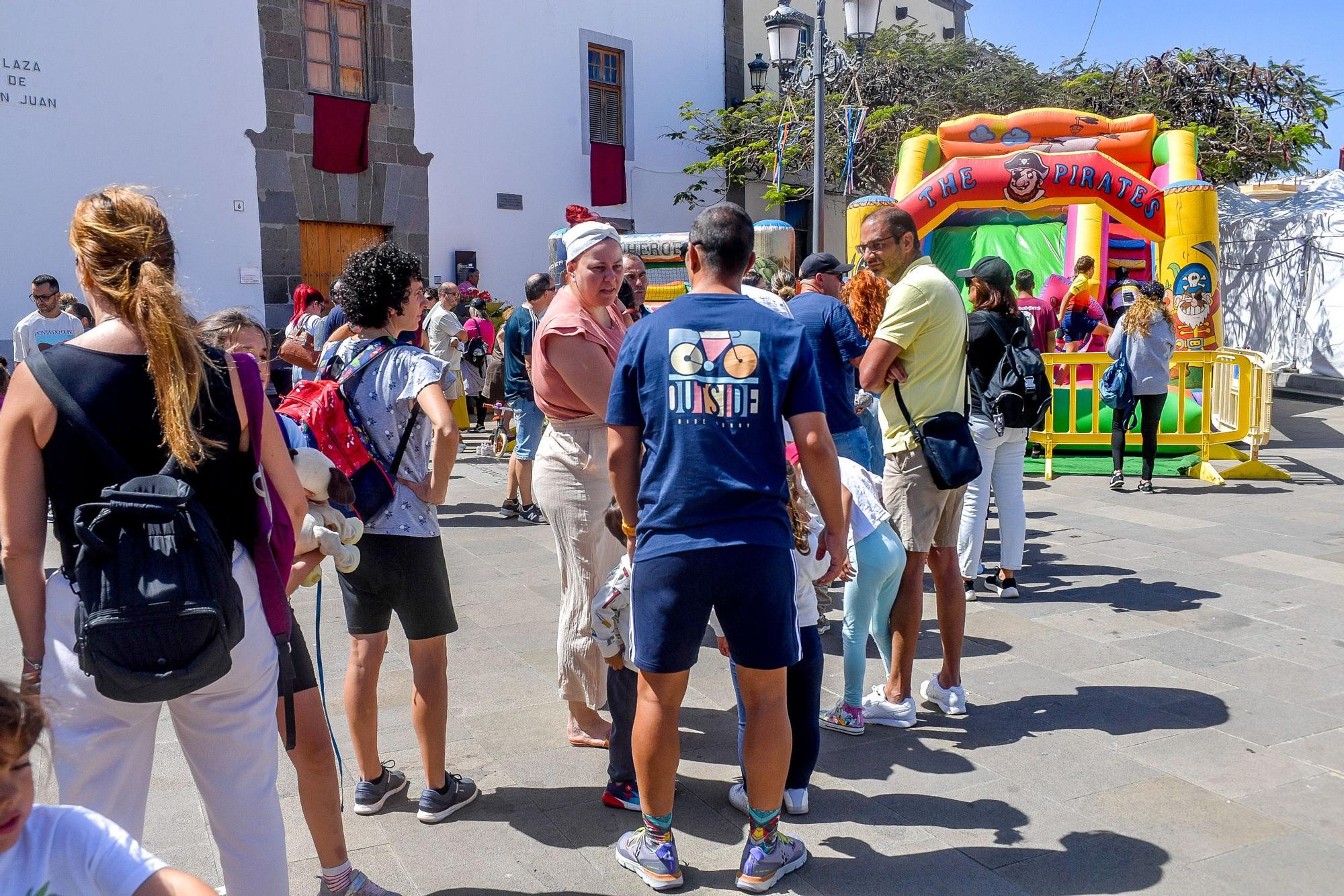 Deportes y actividades en el barrio de San Juan, en Telde.