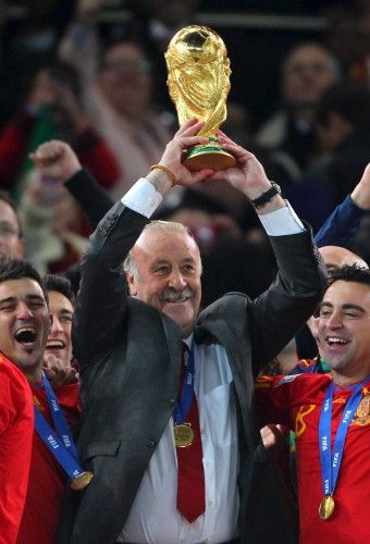 Cinco años de Vicente del Bosque en la selección española.