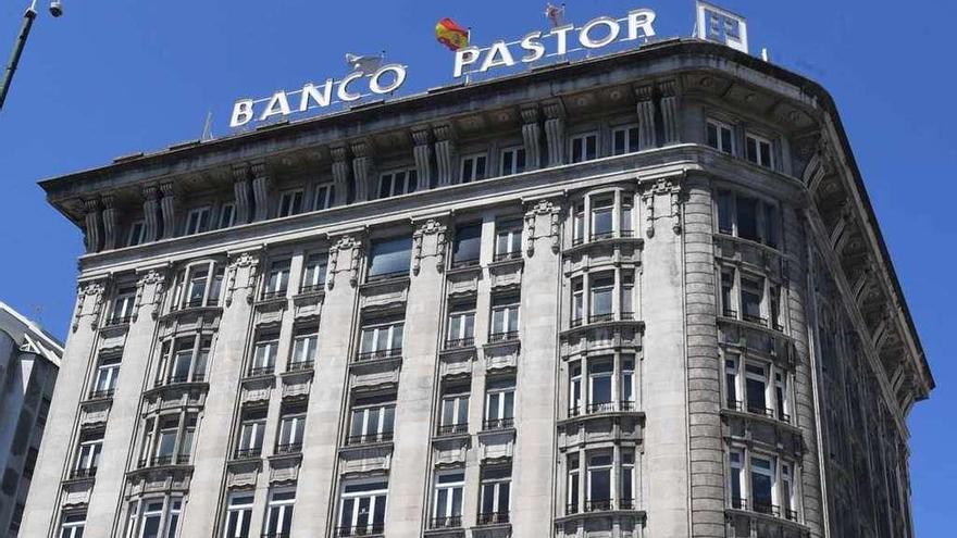 Sede del Banco Pastor en A Coruña.