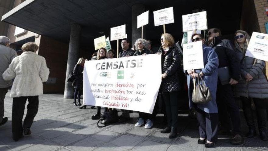 Mínima respuesta en los paros de la sanidad aragonesa