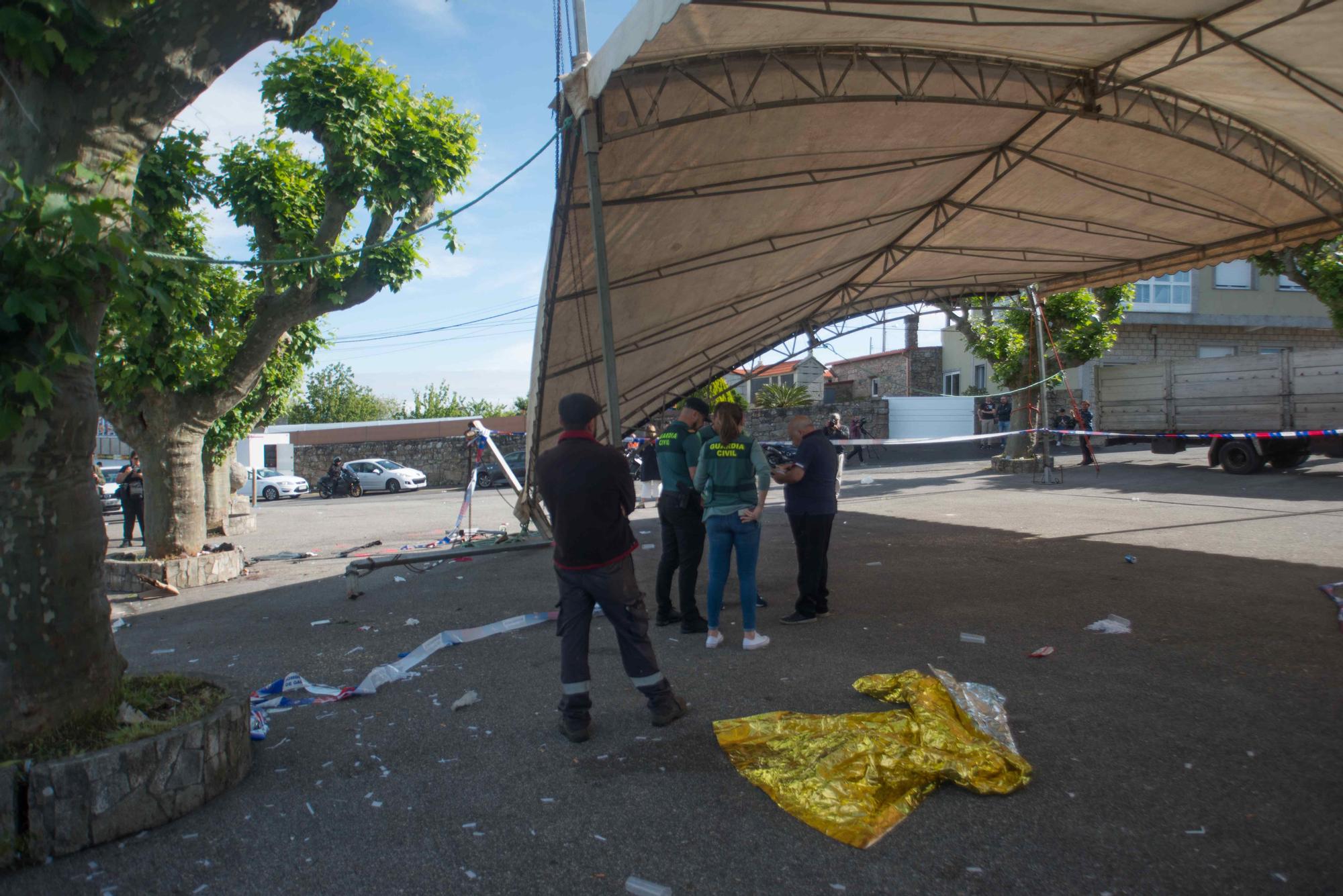 Atropellament múltiple en una festa major a Vilanova de Arousa