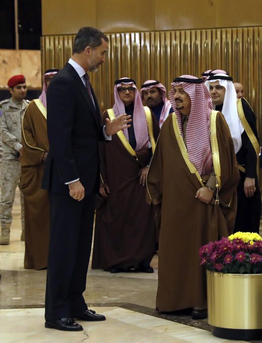 Felipe VI, condecorado en Arabia Saudí