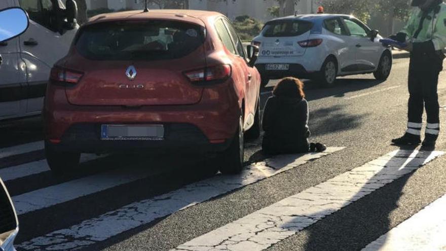 Atropellada al cruzar un paso de peatones en la capital grancanaria