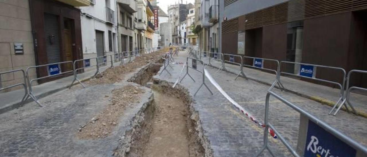Sagunt renuncia a una solución amistosa para las obras de la calle Valencia