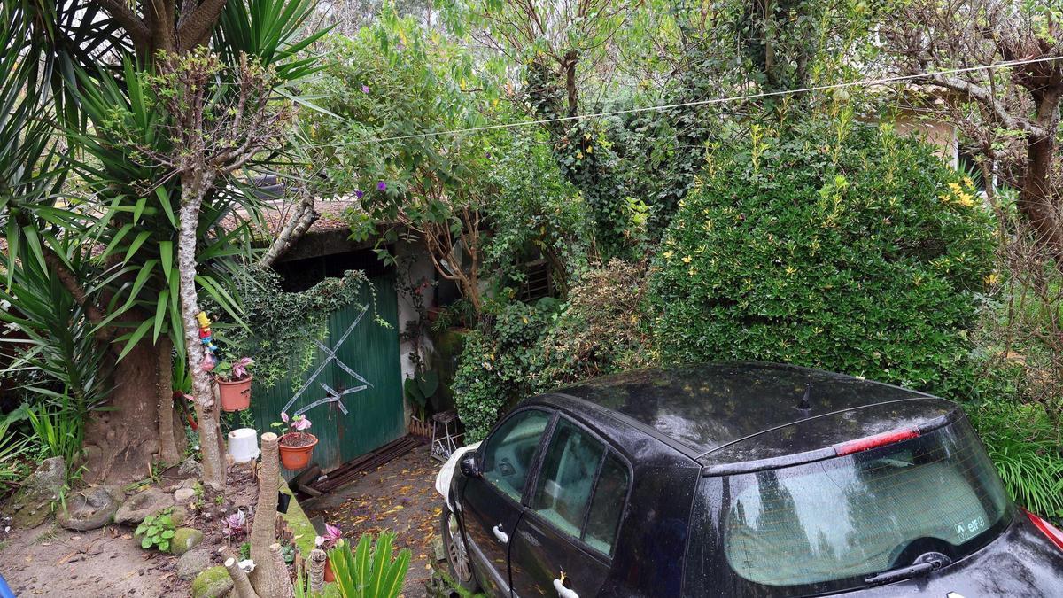 Lugar en el que fue hallado el cuerpo de Estela, en Baiona