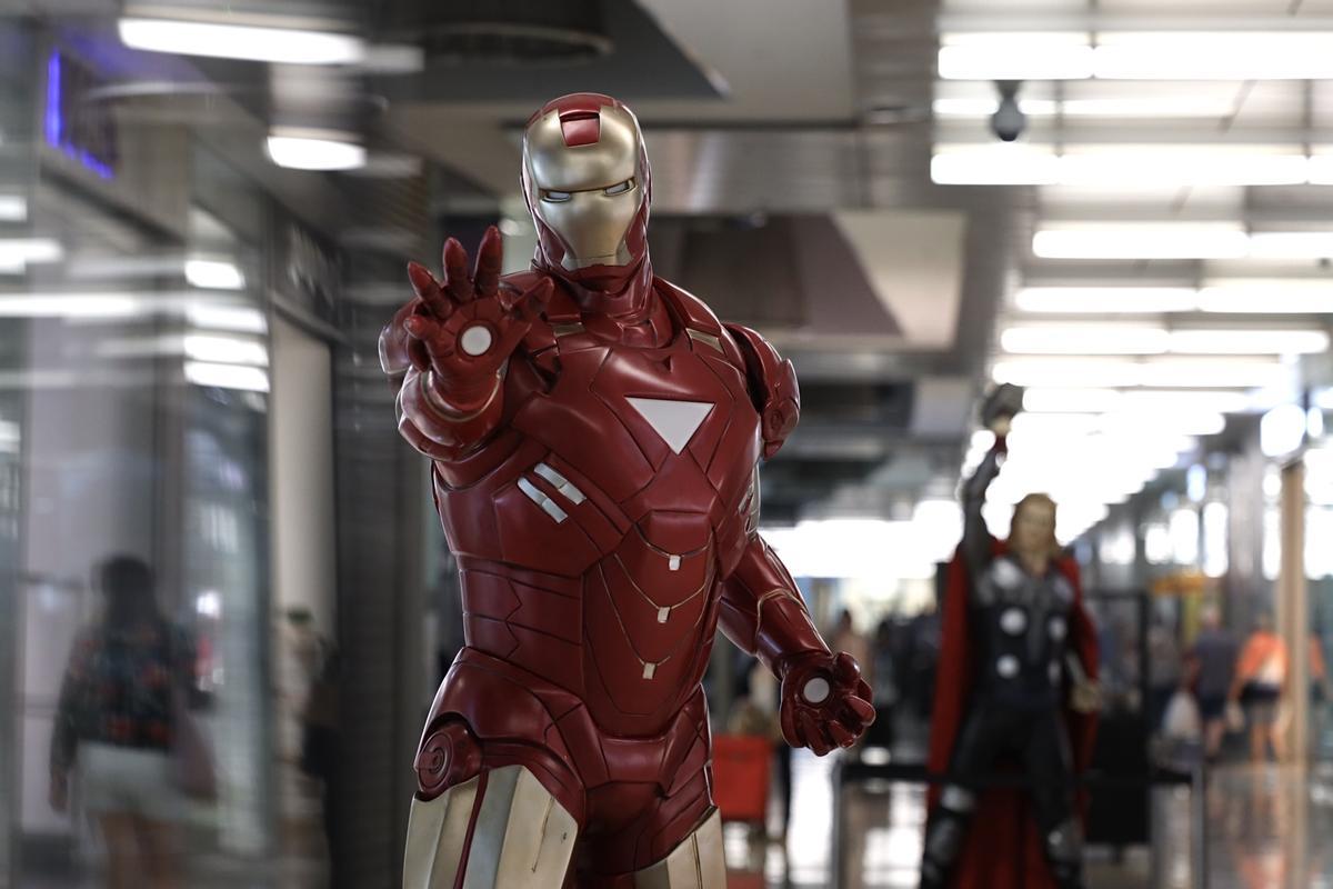 Iron Man en los pasillos de Aragonia