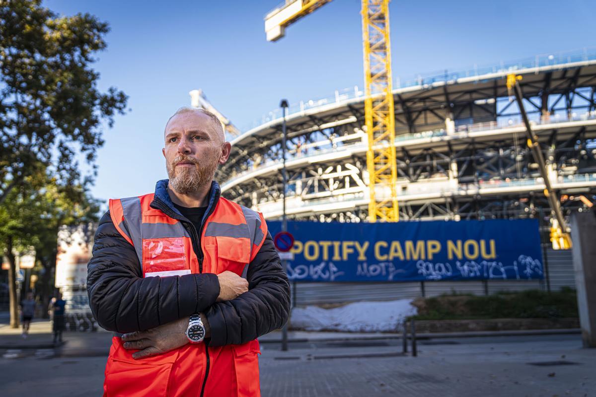 Hakan Türkmen, otro de los trabajadores turcos entrevistados. Trabajaba como responsable de riesgos laborales para la subcontrata extrem works.