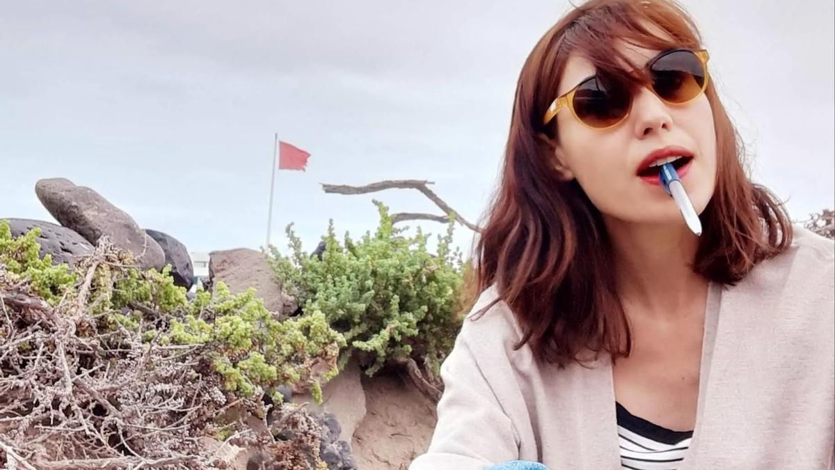 La poeta Andrea Bernal, autora de 'Ondina'.