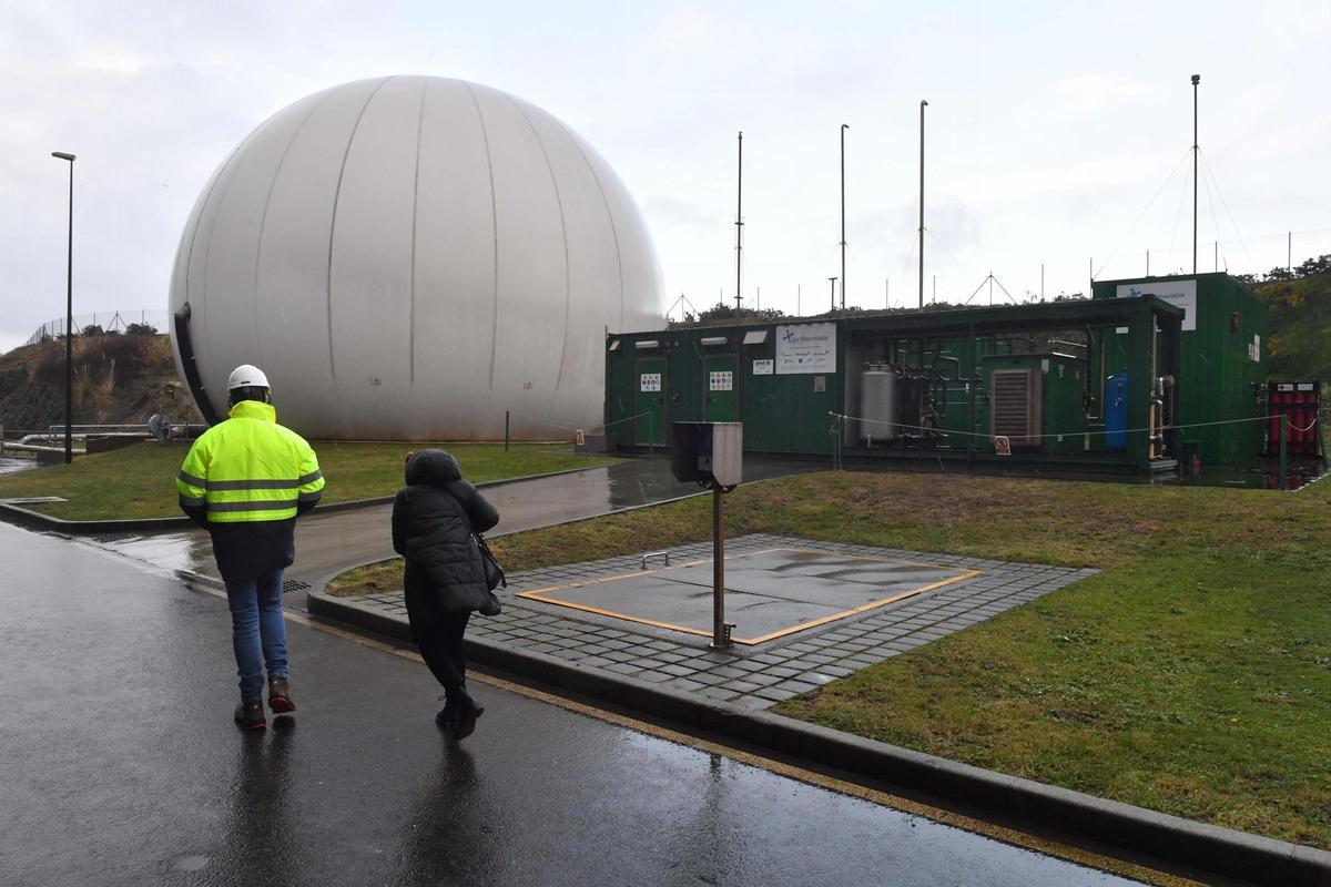 Planta de biogás en A Coruña