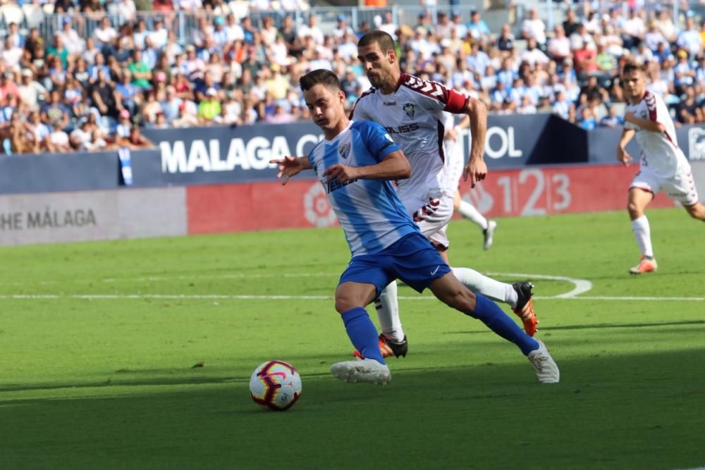 Partido Málaga CF-Albacete.