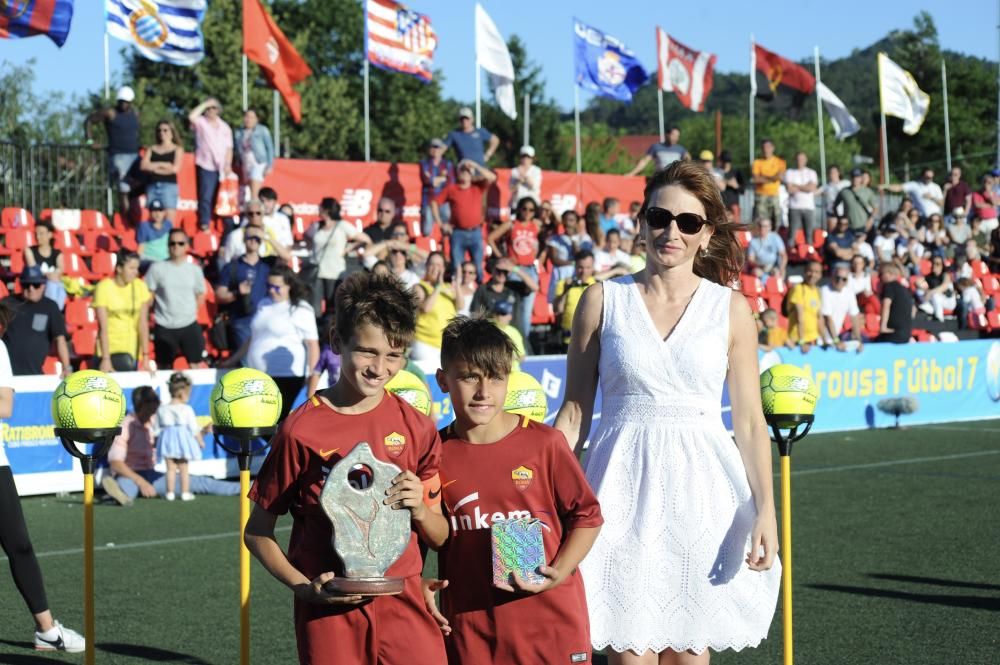 Los jóvenes del Submarino Amarillo doblegaron en la final a la Roma, que debutaba en el torneo.