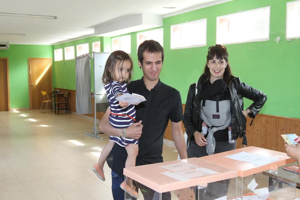 Así se vive la jornada electoral en Galicia