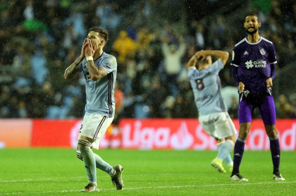 Las imágenes del Celta - Valladolid