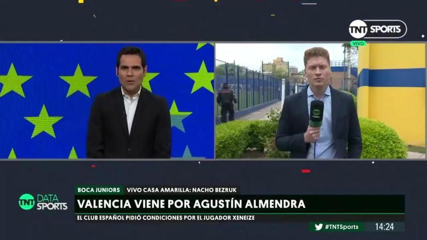 "El Valencia CF ha pedido condiciones por Agustín Almendra"