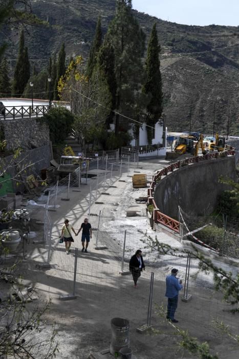 GRAN CANARIA  05-12-2018 TEJEDA.   Obras sin ...