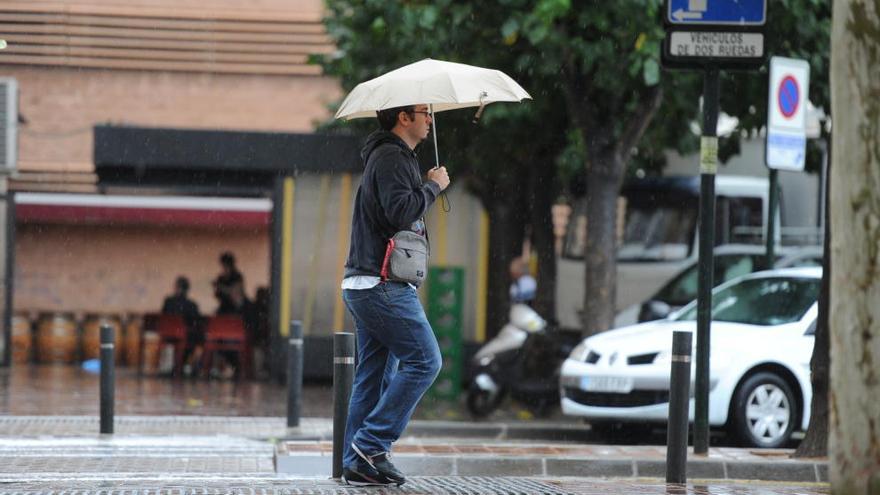 La Región de Murcia, en alerta amarilla hoy por lluvias